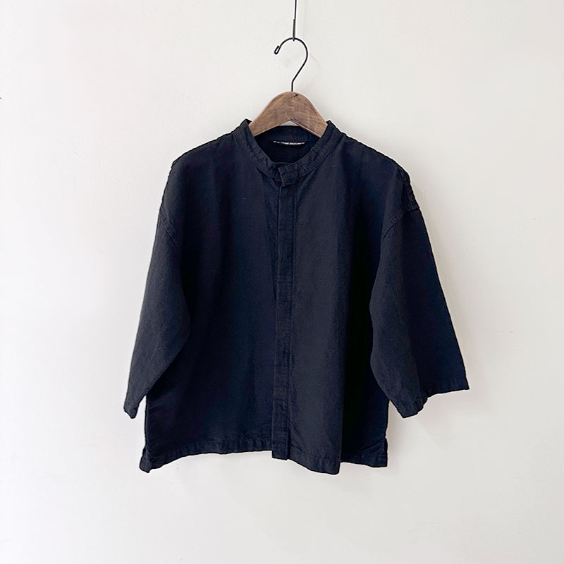 ティグルブロカンテ コットンリネンワッシャー ヤッコオープンシャツ unisex