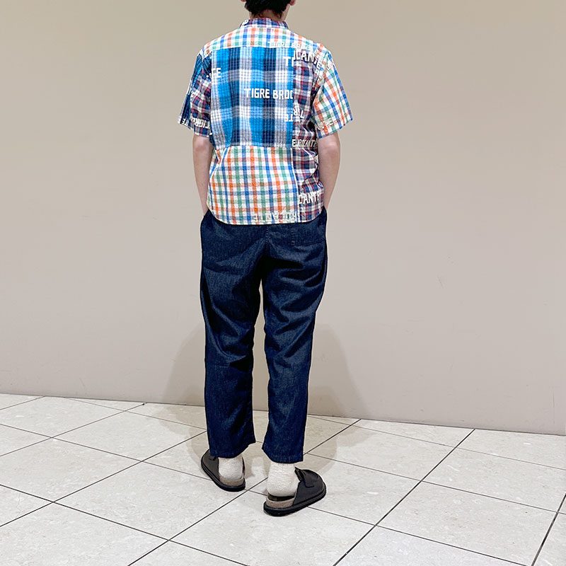 再入荷　ティグルブロカンテ　6オンスデニム　タゴサクロングパンツ unisex　