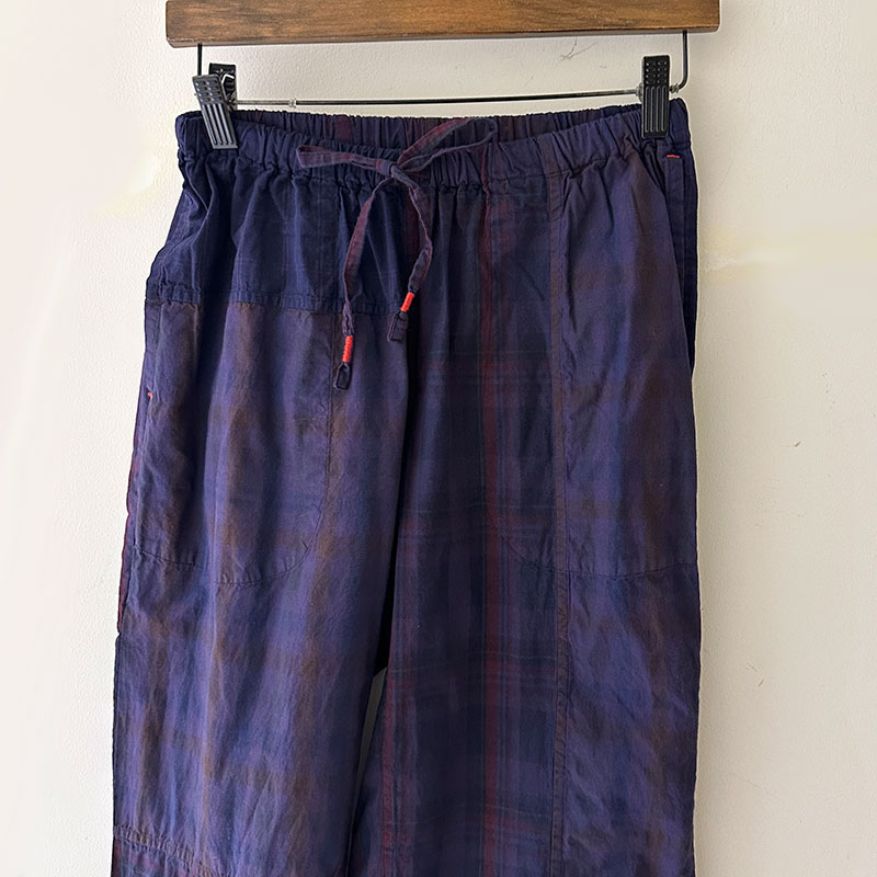 ティグルブロカンテ マドラスチェックMIX タゴサクパンツ unisex