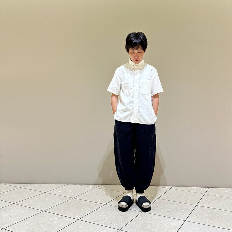 ティグルブロカンテ tiny ナッティー刺繍 RailWork S/Sシャツ unsex