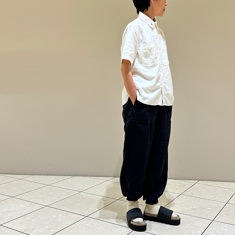 ティグルブロカンテ tiny ナッティー刺繍 RailWork S/Sシャツ unsex