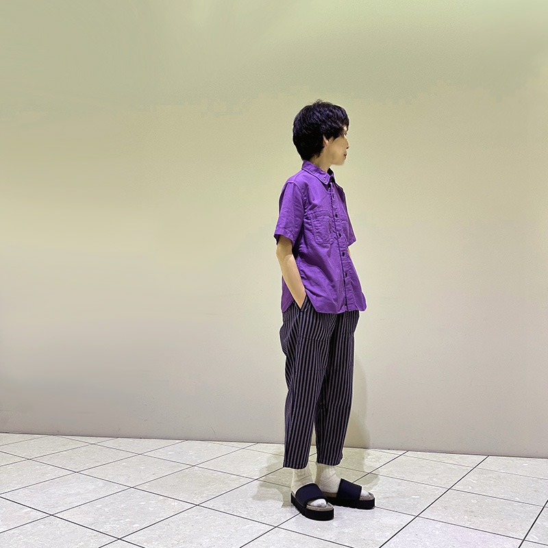 ティグルブロカンテ tiny ﾅｯﾃｨｰ刺繍 RailWork S/Sシャツ unsex