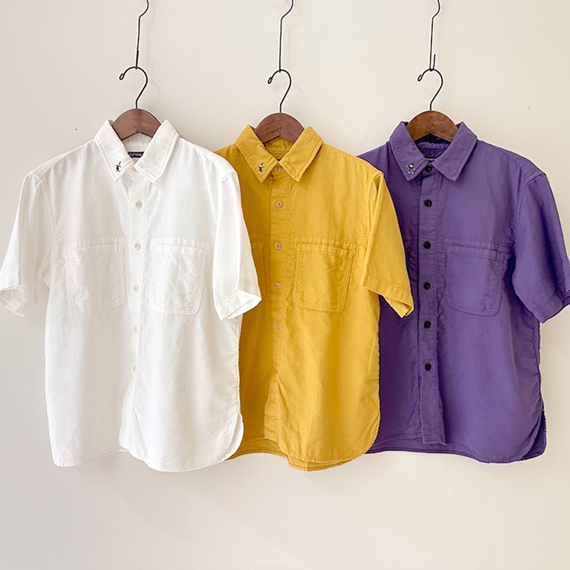 ティグルブロカンテ tiny ナッティー刺繍 RailWork S/Sシャツ unsex