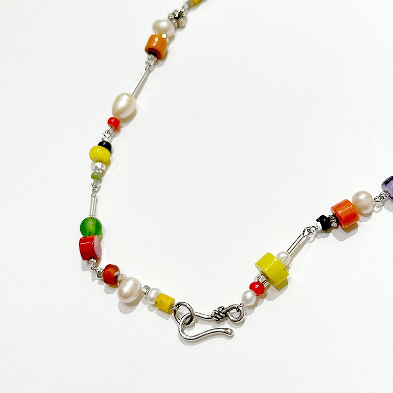 「ALOHA」　　完売☆ティグルブロカンテmixネックレス ティグルブロカンテ ビーズMix Dropsネックレス | TIGRE