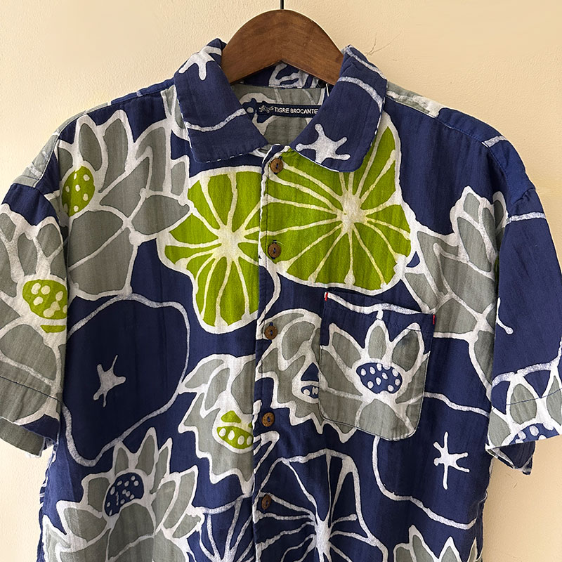 ティグルブロカンテ HASUバティック ベニスビーチS/Sシャツ unisex