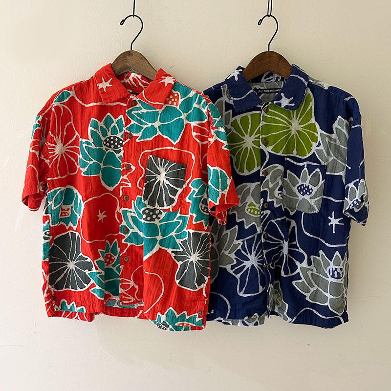 ティグルブロカンテ HASUバティック ベニスビーチS/Sシャツ unisex