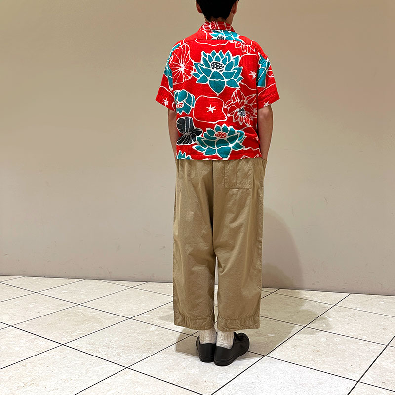 ティグルブロカンテ HASUバティック ベニスビーチS/Sシャツ unisex