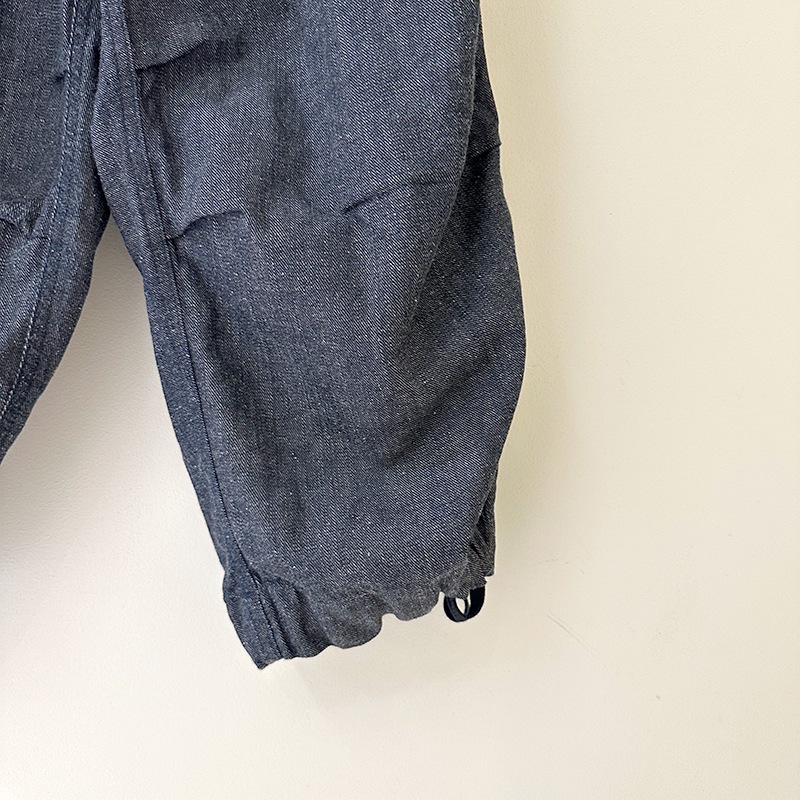 FUNSET OF ART  ファンセットオブアート 麻デニムバルーンパンツ