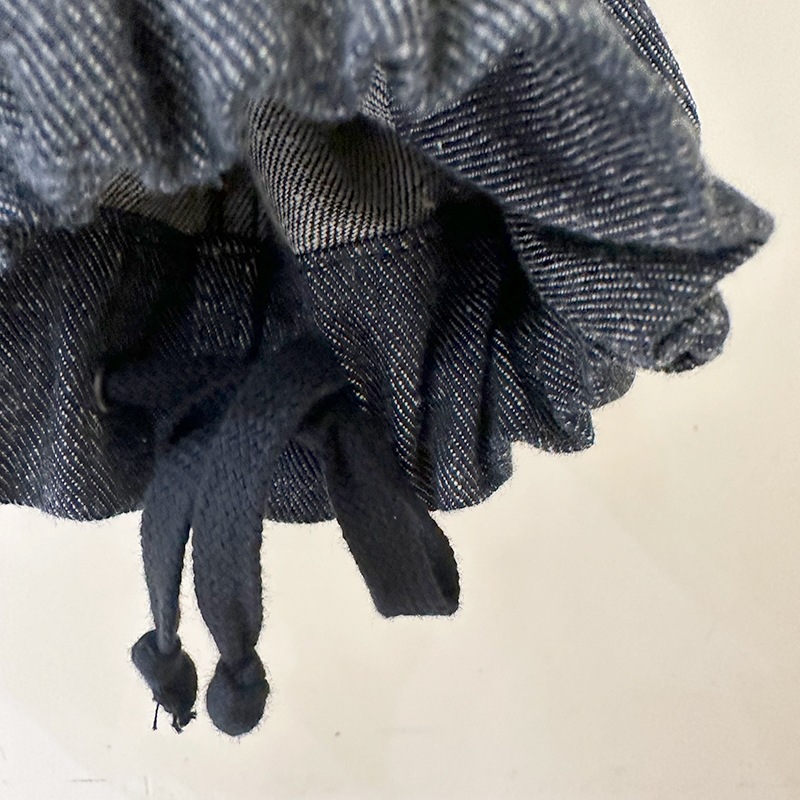 FUNSET OF ART  ファンセットオブアート 麻デニムバルーンパンツ