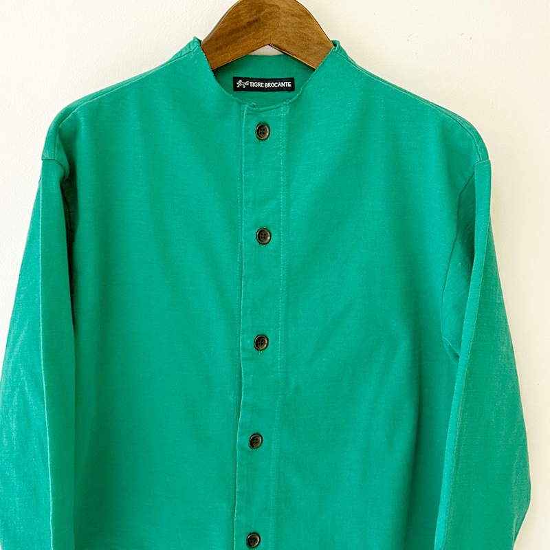 TIGRE BROCANTE - TIGREティグルブロカンテ　ヘンプ70% 薄手　カーディガン TIGRE BROCANTE - TIGREティグルブロカンテ ヘンプ70% 薄手