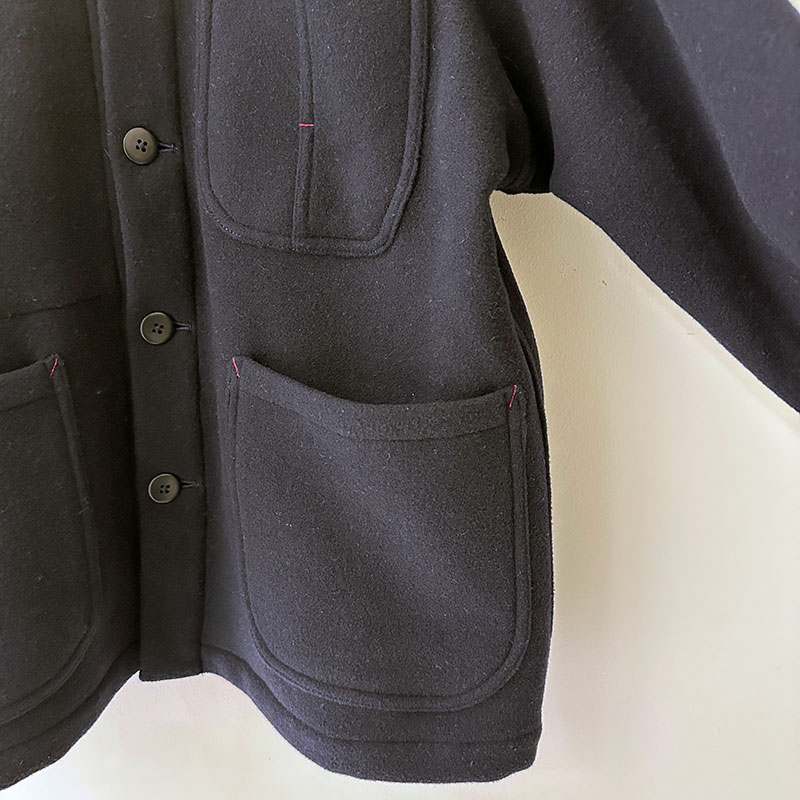 ティグルブロカンテ Wクロスメルトン ラグランカバーオール unisex