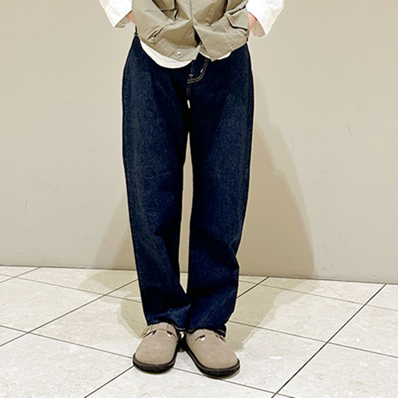 ティグルブロカンテ 12.75ozデニム Big 5ポケットパンツ unisex Indigo