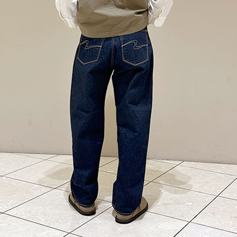 ティグルブロカンテ 12.75ozデニム Big 5ポケットパンツ unisex Indigo