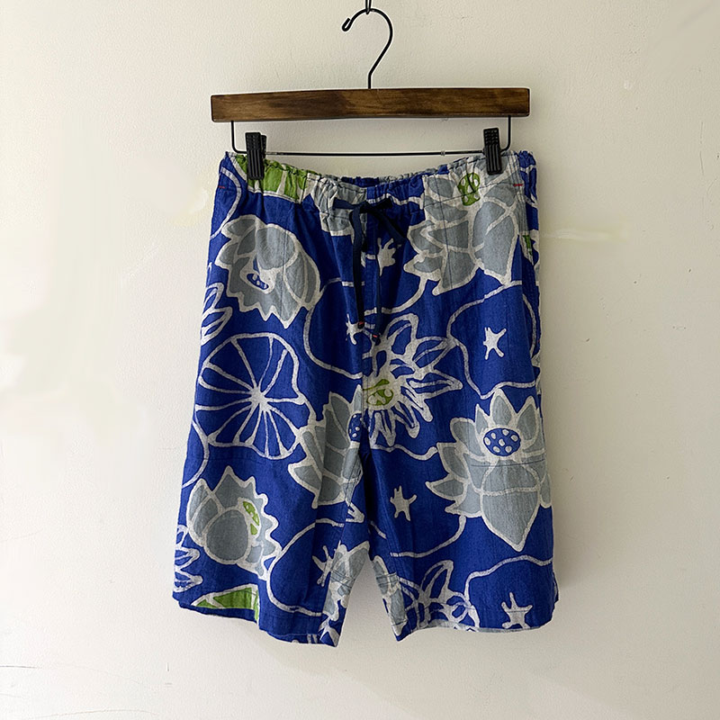 ティグルブロカンテ HASUバティック Easyショートパンツ unisex