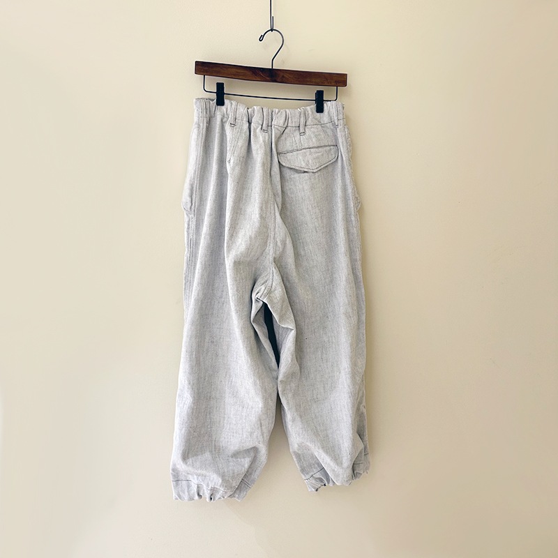 FUNSET OF ART  ファンセットオブアート 生成×オリーブ　バルーンパンツ