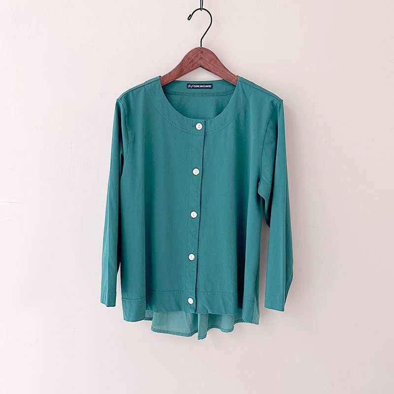 ティグルブロカンテ サイロプレミアム天竺 フラットカーディガン