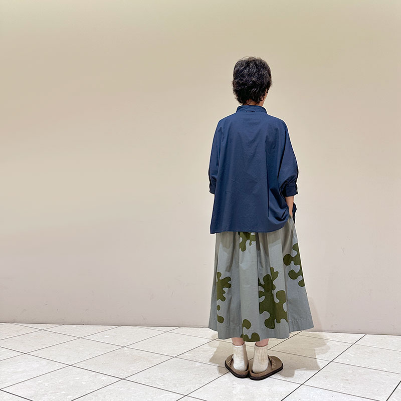 ティグルブロカンテ　コードローンワッシャー　マラケシュブラウス