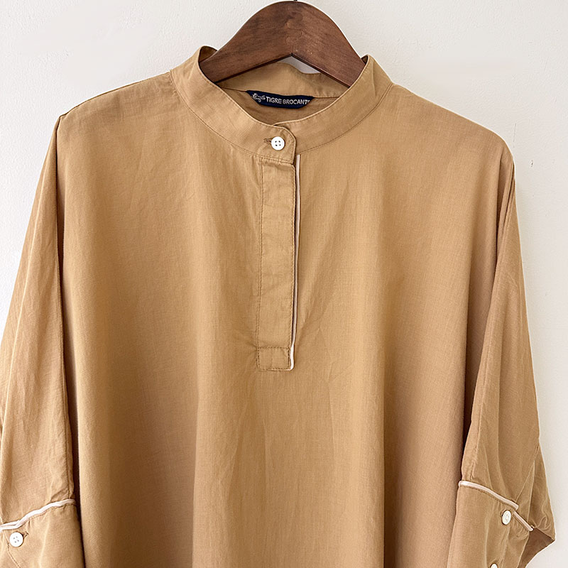 ティグルブロカンテ　コードローンワッシャー　マラケシュブラウス