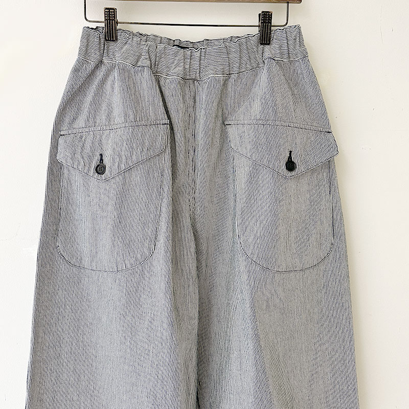 ティグルブロカンテ スモールヒッコリー カーゴキュロットパンツ Indigo