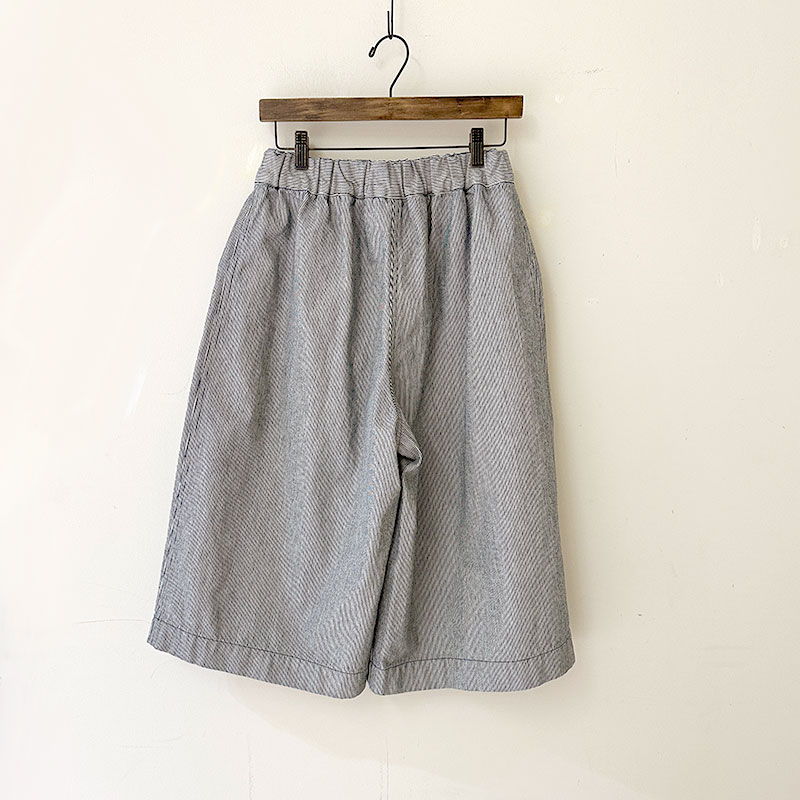 ティグルブロカンテ スモールヒッコリー カーゴキュロットパンツ Indigo