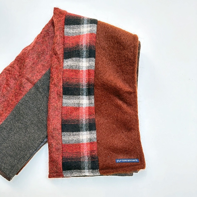 ティグルブロカンテ ウールMIX BIGショール