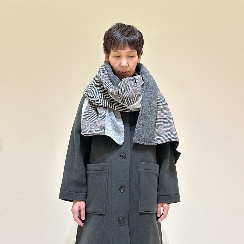 ティグルブロカンテ ウールMIX BIGショール