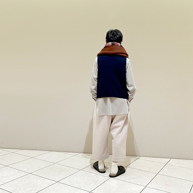 ティグルブロカンテ ウールMIX BIGショール