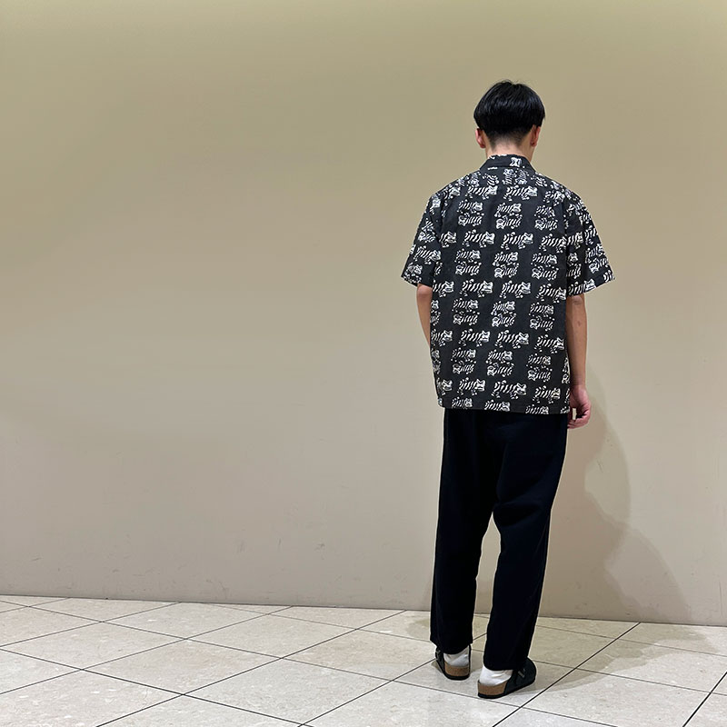 ティグルブロカンテ TIGREブロックプリント BOX S/Sシャツ unisex