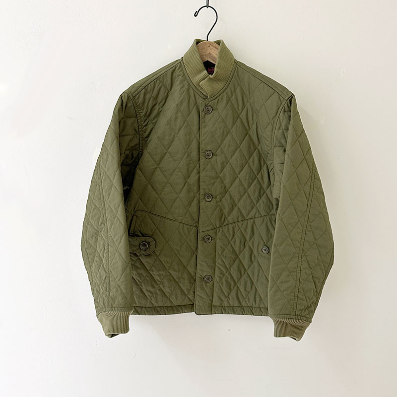 ティグルブロカンテ ナイロンツイルキルティング ボンバーマンリブジャケット unisex