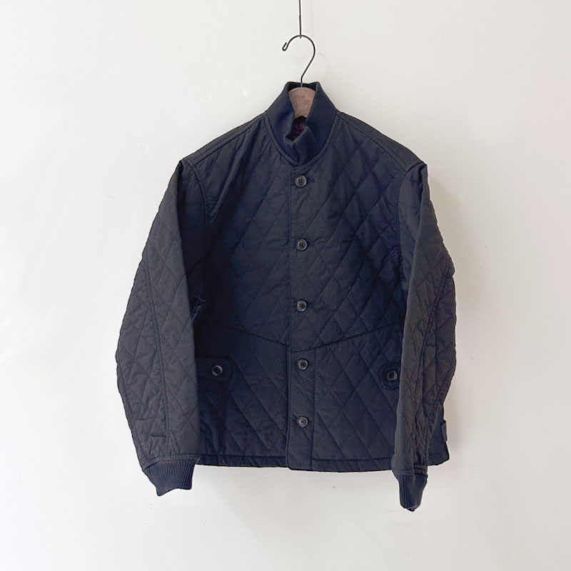ティグルブロカンテ ナイロンツイルキルティング ボンバーマンリブジャケット unisex