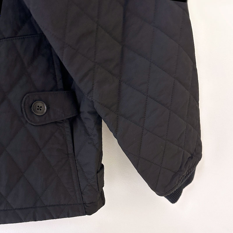 ティグルブロカンテ ナイロンツイルキルティング ボンバーマンリブジャケット unisex