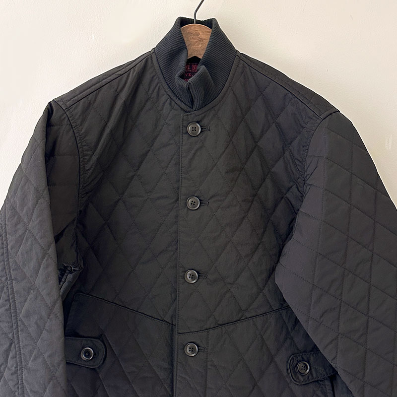 ティグルブロカンテ ナイロンツイルキルティング ボンバーマンリブジャケット unisex