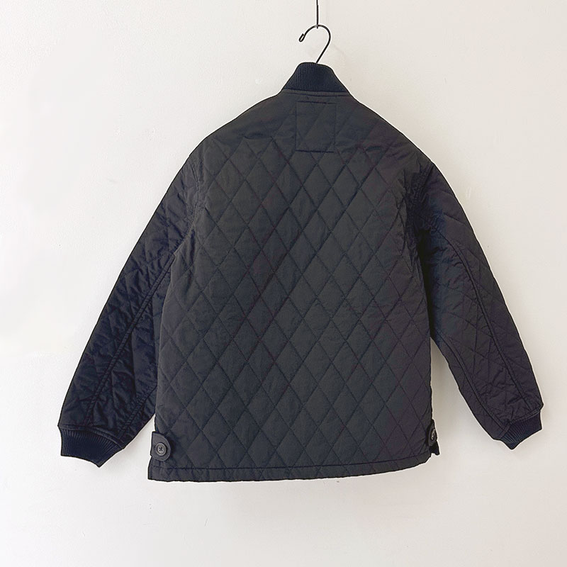 ティグルブロカンテ ナイロンツイルキルティング ボンバーマンリブジャケット unisex