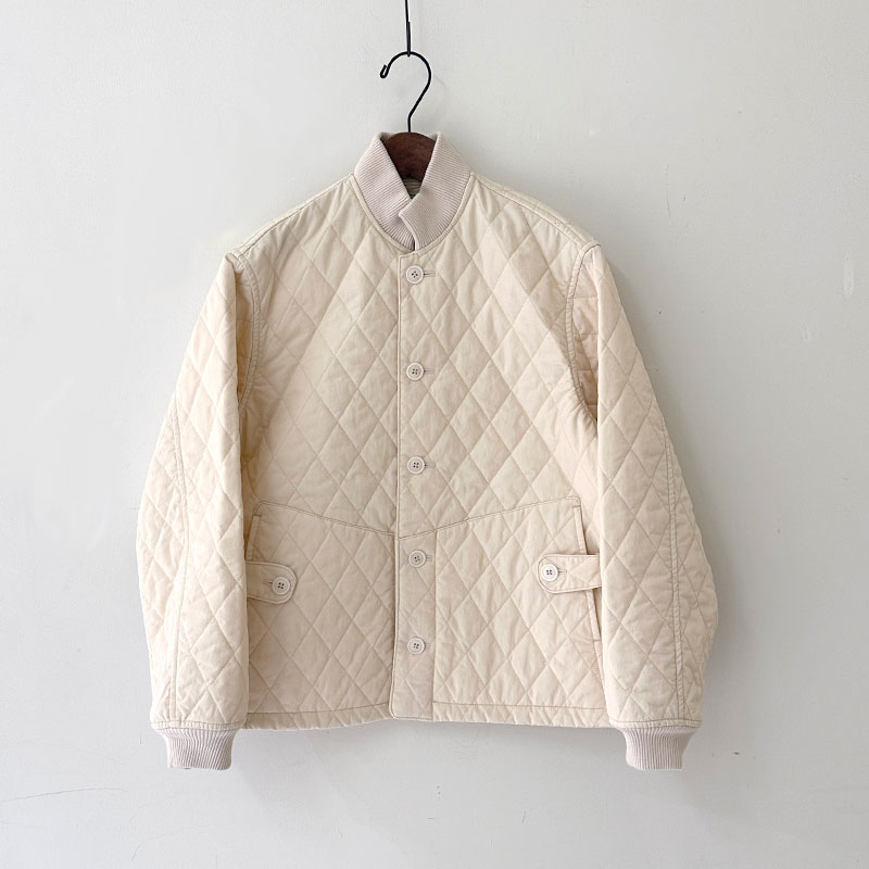 ティグルブロカンテ ナイロンツイルキルティング ボンバーマンリブジャケット unisex