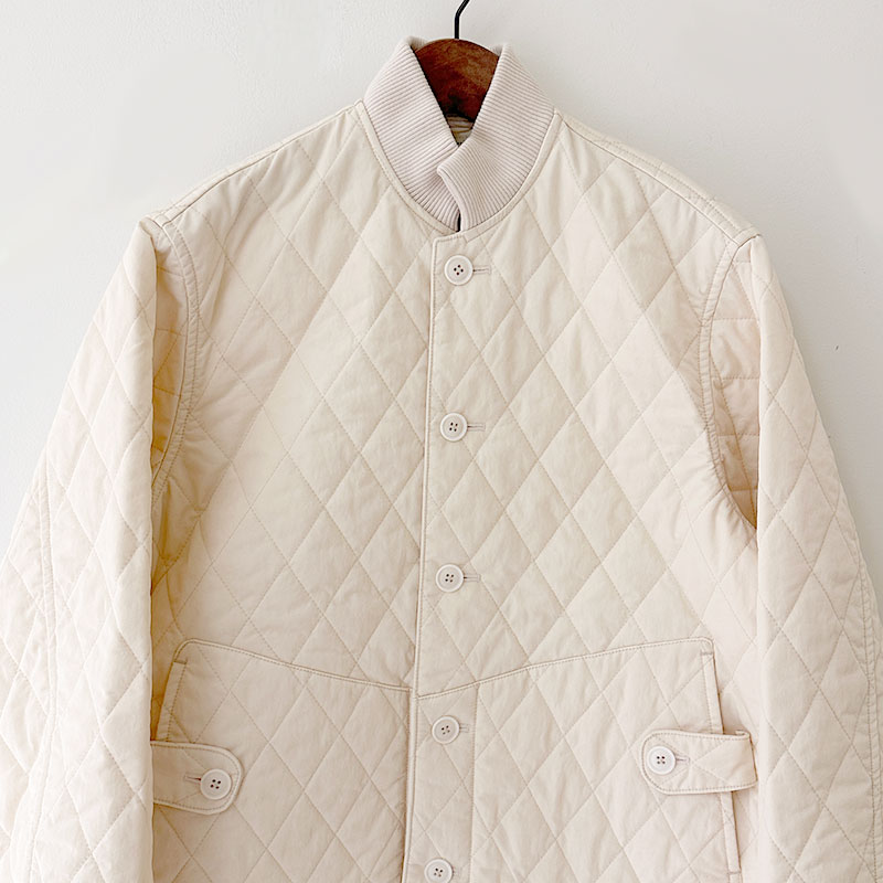 ティグルブロカンテ ナイロンツイルキルティング ボンバーマンリブジャケット unisex