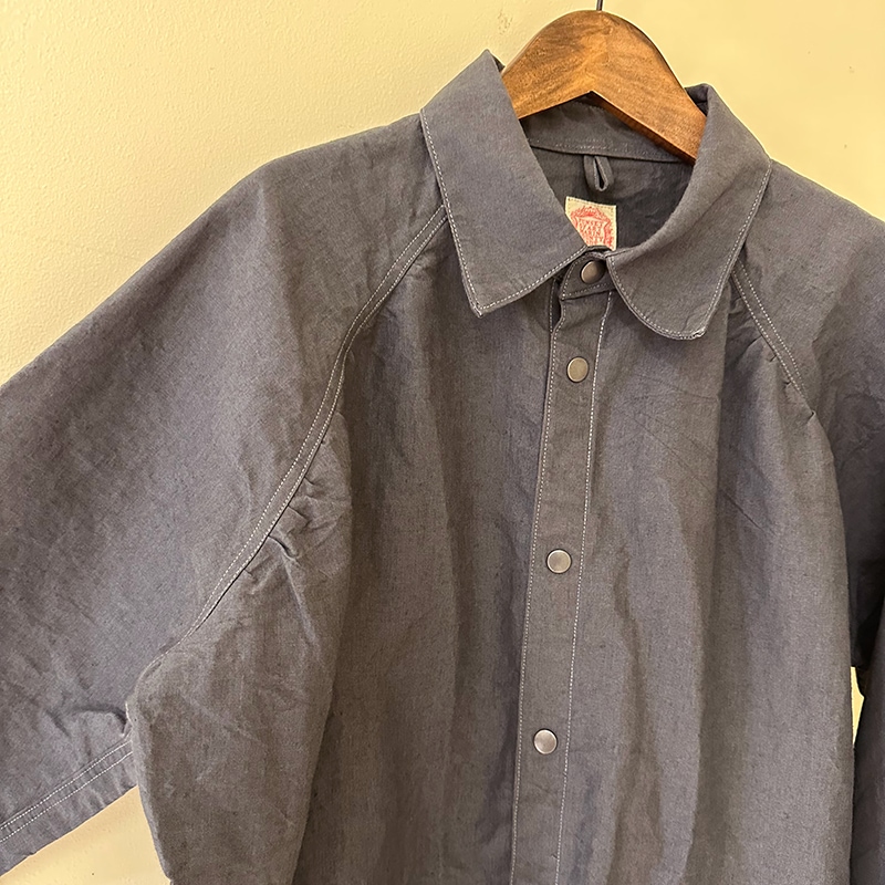 FUNSET OF ART ファンセットオブアート 和紙リネンウェザーボレロシャツ