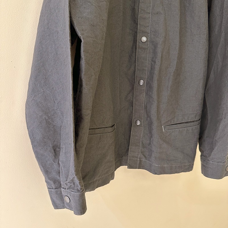 FUNSET OF ART ファンセットオブアート 和紙リネンウェザーボレロシャツ