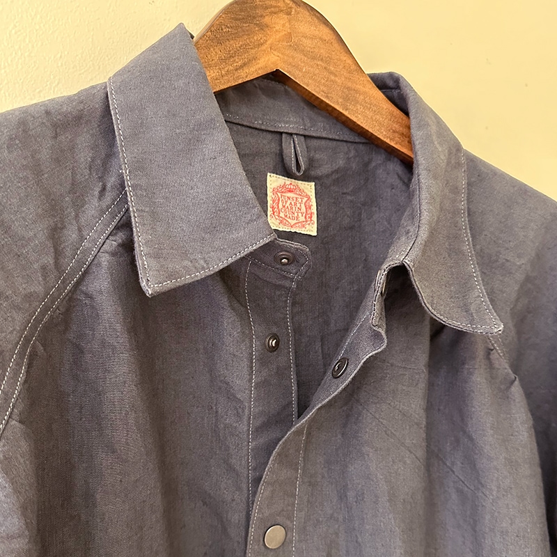 FUNSET OF ART ファンセットオブアート 和紙リネンウェザーボレロシャツ