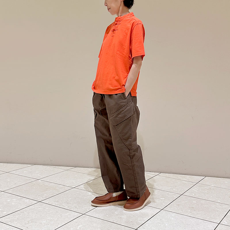 ティグルブロカンテ BDドライ天竺 チャイナS/ST unisex