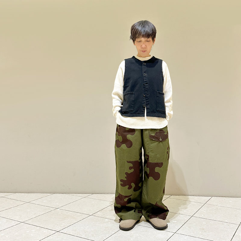 ティグルブロカンテ アーミーワッフル 3シームL/ST unisex Natural