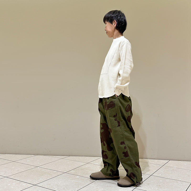 ティグルブロカンテ アーミーワッフル 3シームL/ST unisex Natural