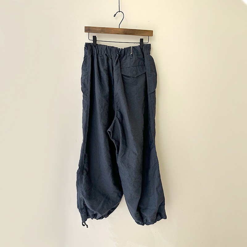 FUNSET OF ART ファンセットオブアート 和紙リネンウェザーバルーンパンツ