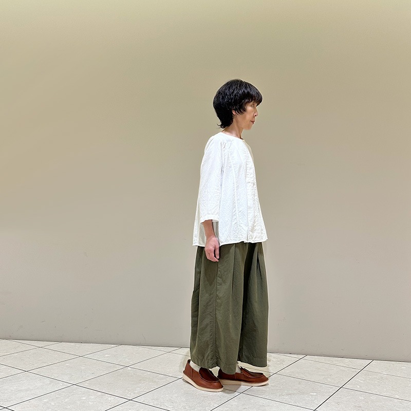 ティグルブロカンテ ニット チュニック TIGRE BROCANTE ティグルブロカンテ｜Khadi DORI スモック