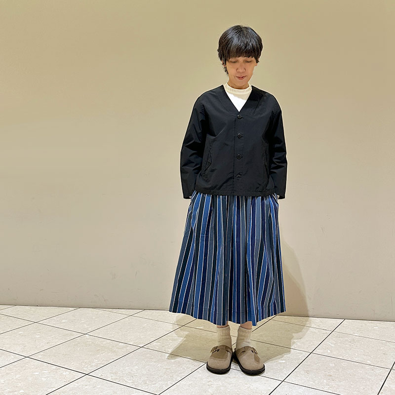 ティグルブロカンテ C/Nライトグログラン フラップカーディガン unisex