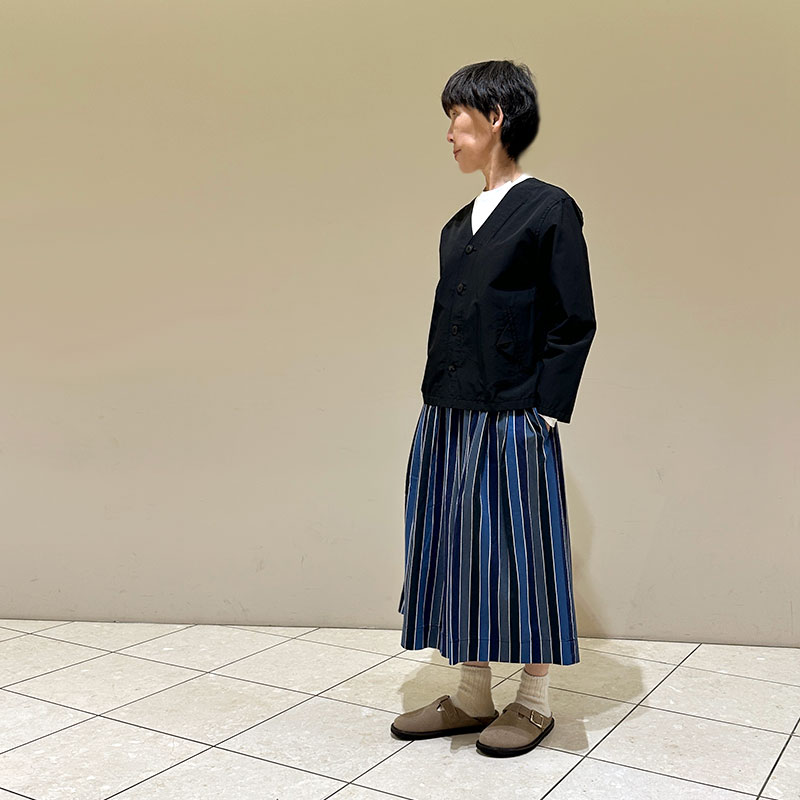 ティグルブロカンテ C/Nライトグログラン フラップカーディガン unisex