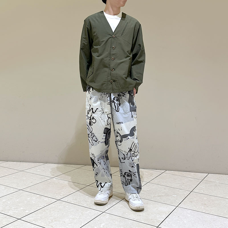 ティグルブロカンテ C/Nライトグログラン フラップカーディガン unisex