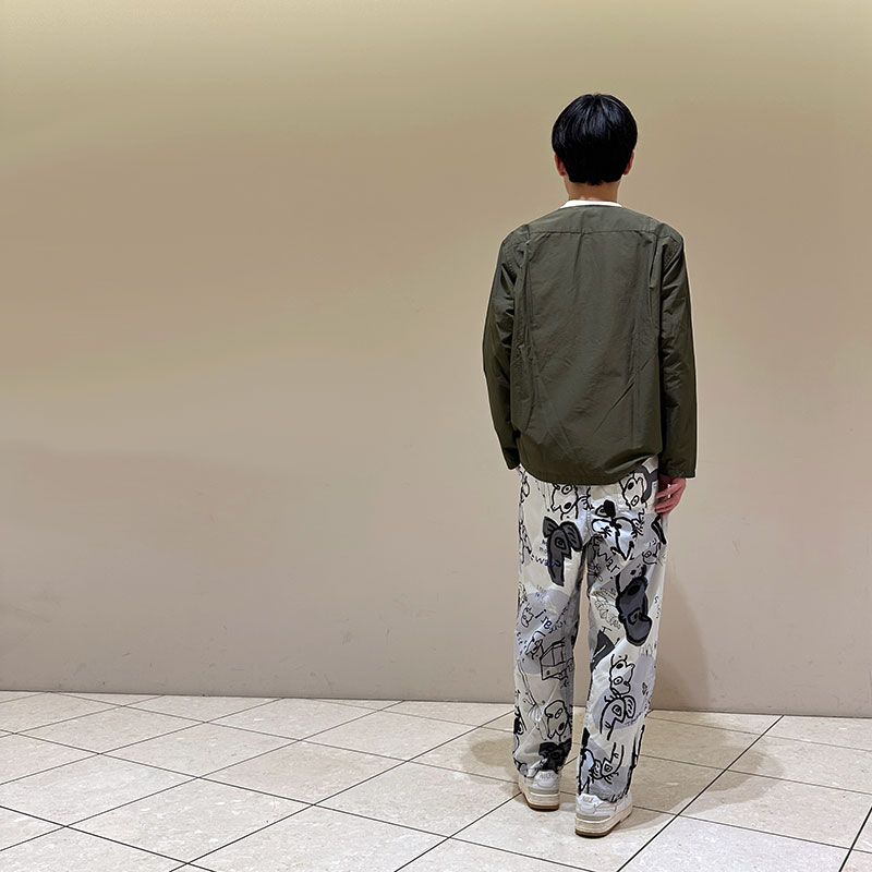 ティグルブロカンテ C/Nライトグログラン フラップカーディガン unisex