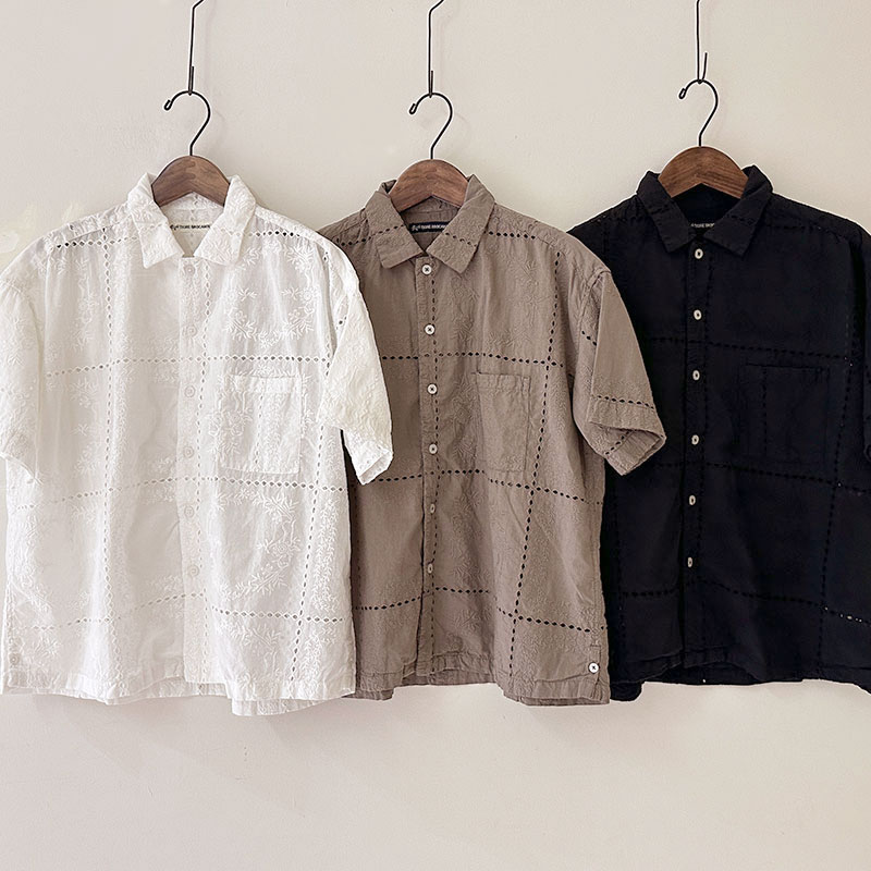 ティグルブロカンテ Indiaレース ベニスビーチシャツ unisex