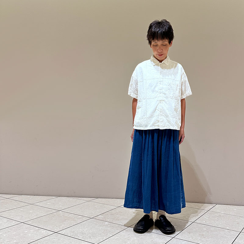 ティグルブロカンテ Indiaレース ベニスビーチシャツ unisex