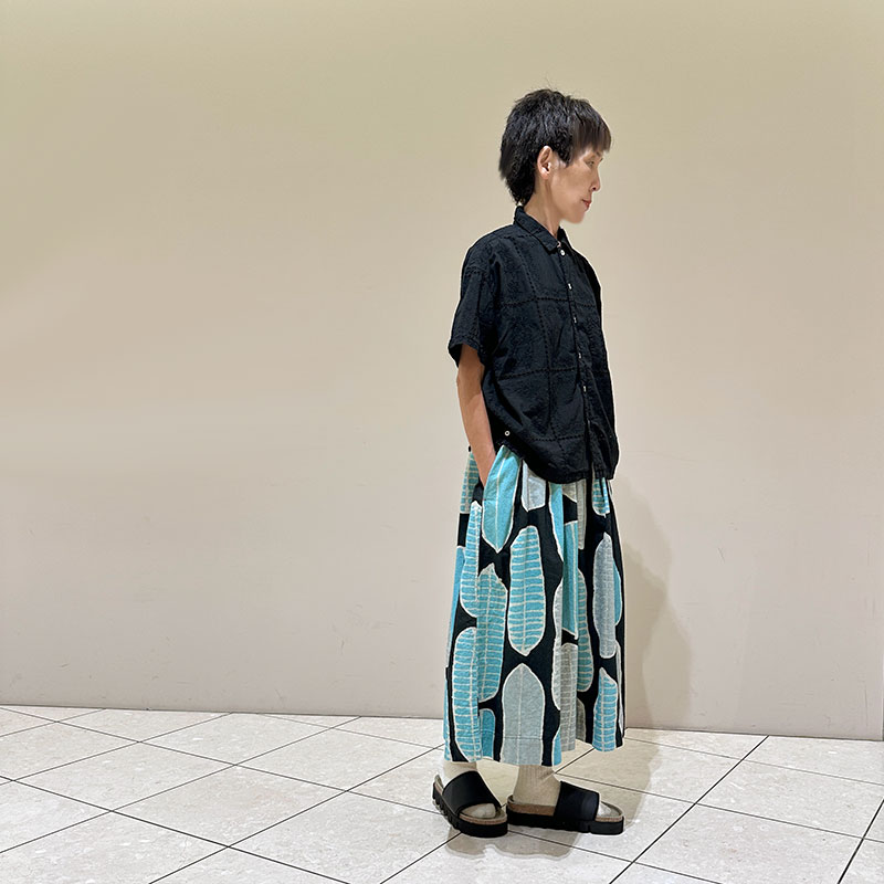 ティグルブロカンテ Indiaレース ベニスビーチシャツ unisex